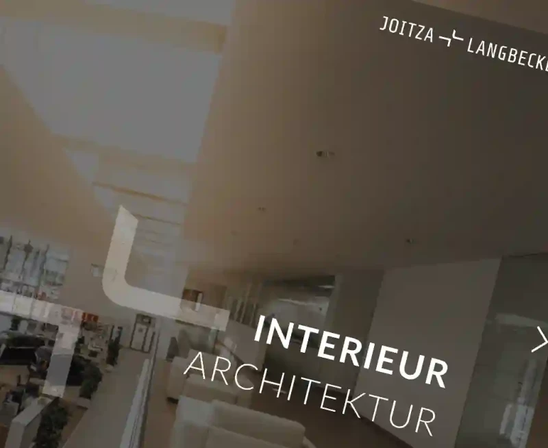 Screenshot der Joitza&Langbecker Website